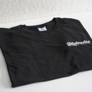 T-shirt black ‘Blokaadaa’